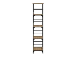 Vitrina*vidaxl Estante 50x33x153 cm derivados de madeira carvalho artisiano Castanho