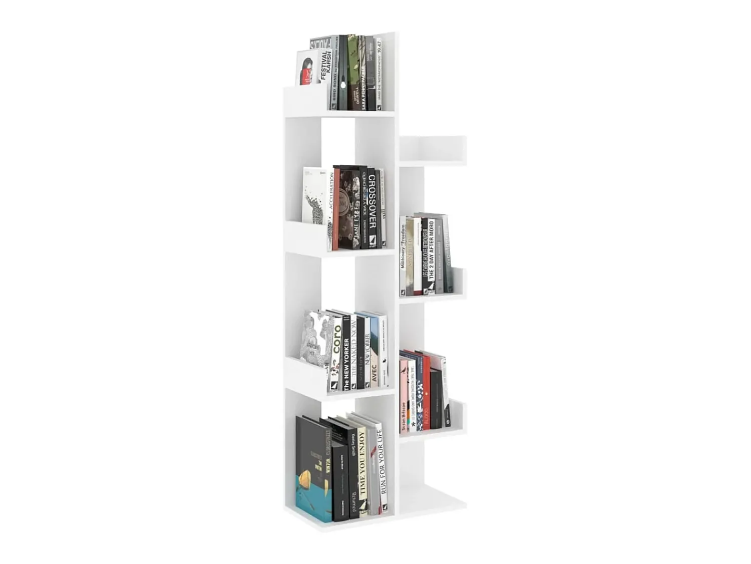 Biblioteca* Estante 48x25,5x140 cm derivados de madeira PT593686 Branco