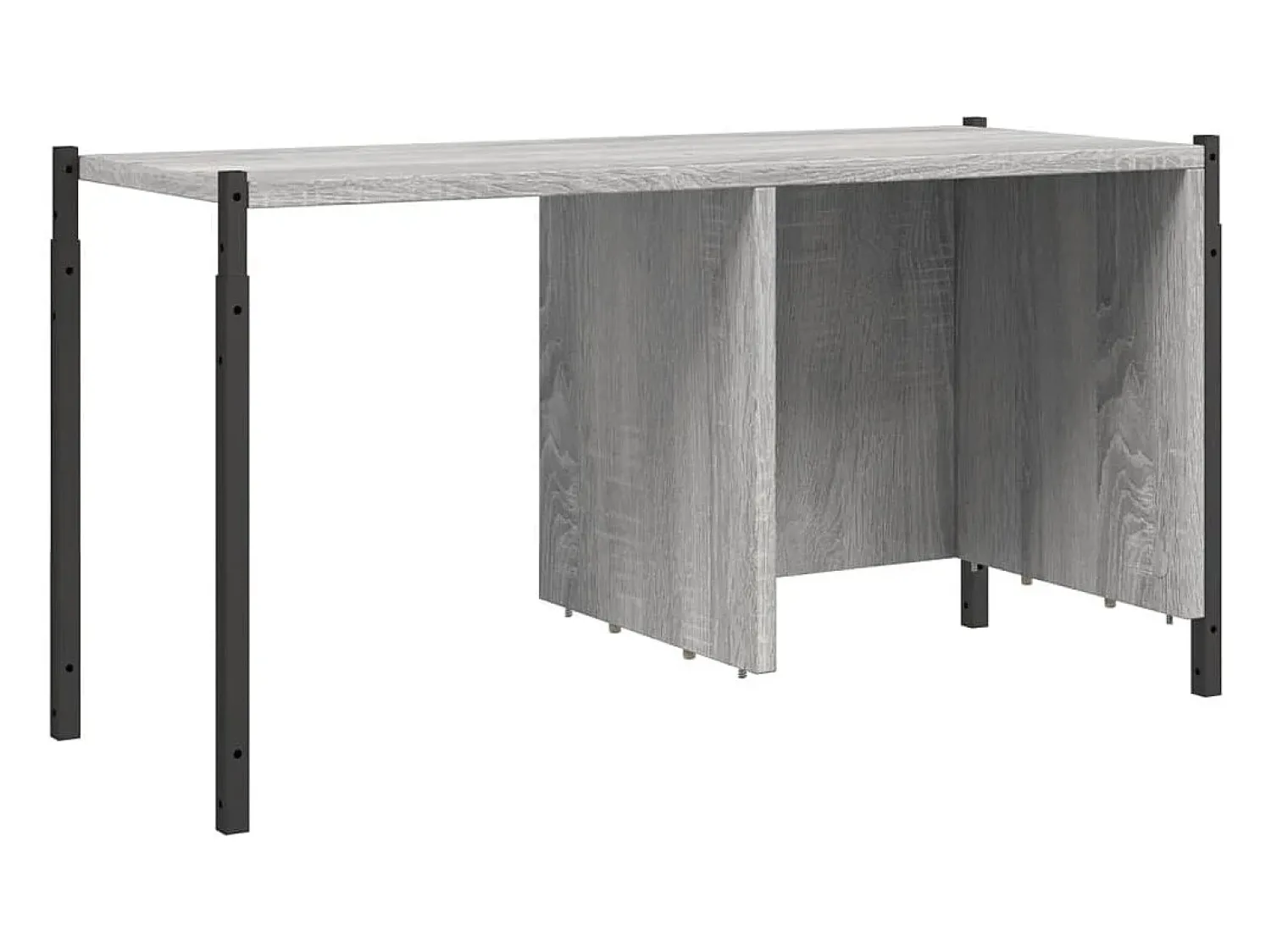 New vidaxl Estante 72x28x172 cm derivados de madeira sonoma Cinzento