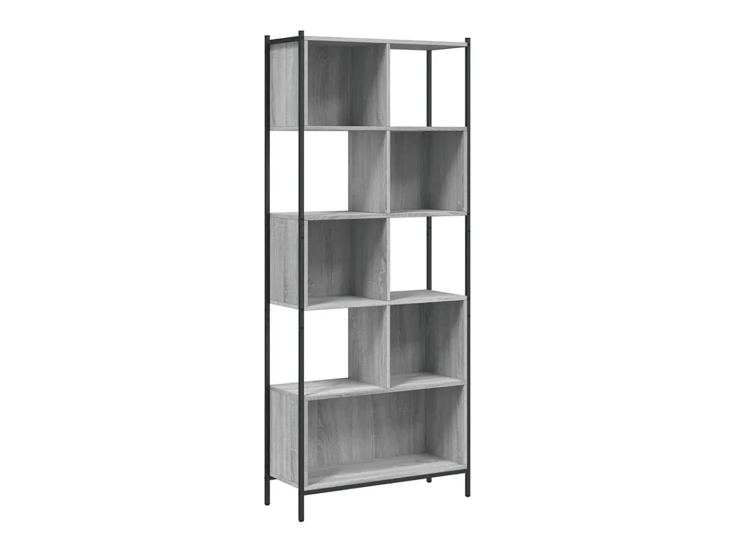 New vidaxl Estante 72x28x172 cm derivados de madeira sonoma Cinzento