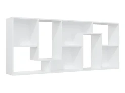 Biblioteca* Estante 67x24x161 cm derivados de madeira PT350373 Branco
