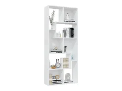 Biblioteca* Estante 67x24x161 cm derivados de madeira PT350373 Branco