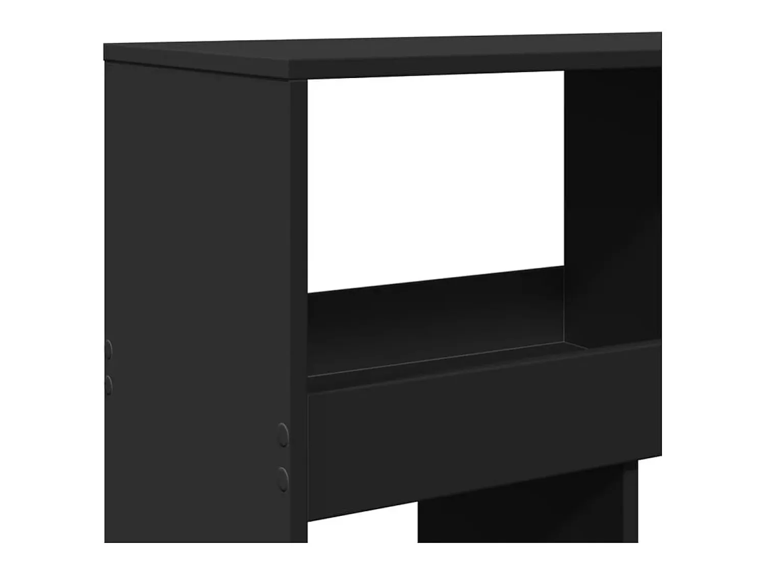 Biblioteca*vidaxl Estante 100x33x187,5 cm derivados de madeira Preto