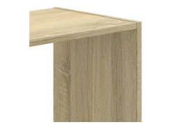 Prateleira|vidaxl Estante 68,5x32x75 cm derivados de madeira carvalho sonoma Castanho