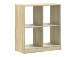 Prateleira|vidaxl Estante 68,5x32x75 cm derivados de madeira carvalho sonoma Castanho