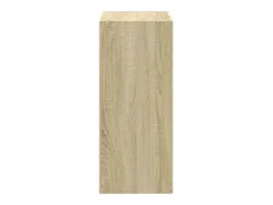 Prateleira|vidaxl Estante 68,5x32x75 cm derivados de madeira carvalho sonoma Castanho