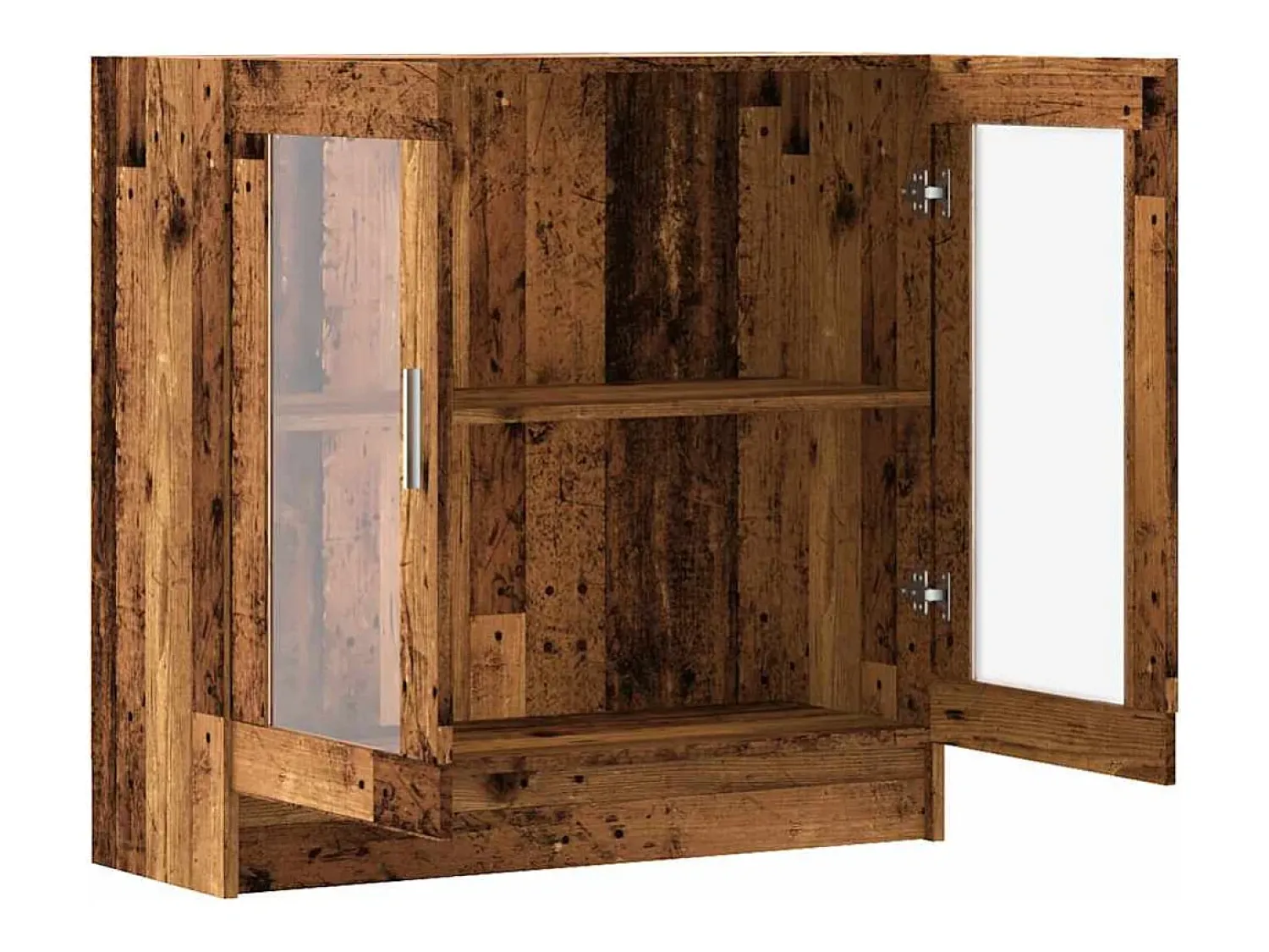 Prateleira*vidaxl Estante 82,5x30,5x80 cm derivados de madeira madeira velha Castanho