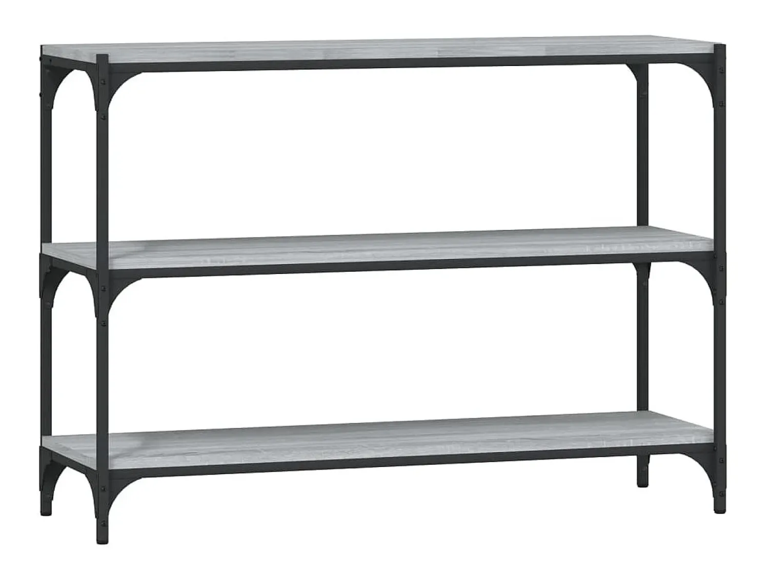 Sale Estante 100x33x70,5 cm derivados de madeira/aço cinza sonoma PT311214 Cinzento