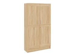 Vitrina*vidaxl Estante 82,5x30,5x150 cm derivados de madeira carvalho sonoma Castanho