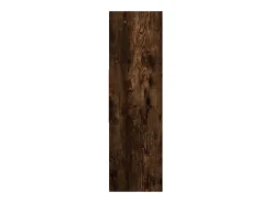vidaxl Estante 97,5x29,5x100 cm derivados de madeira carvalho fumado^ Prateleira