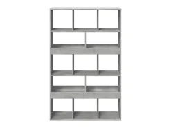 Biblioteca*vidaxl Estante 100x33x156,5 cm derivados de madeira cimento Cinzento