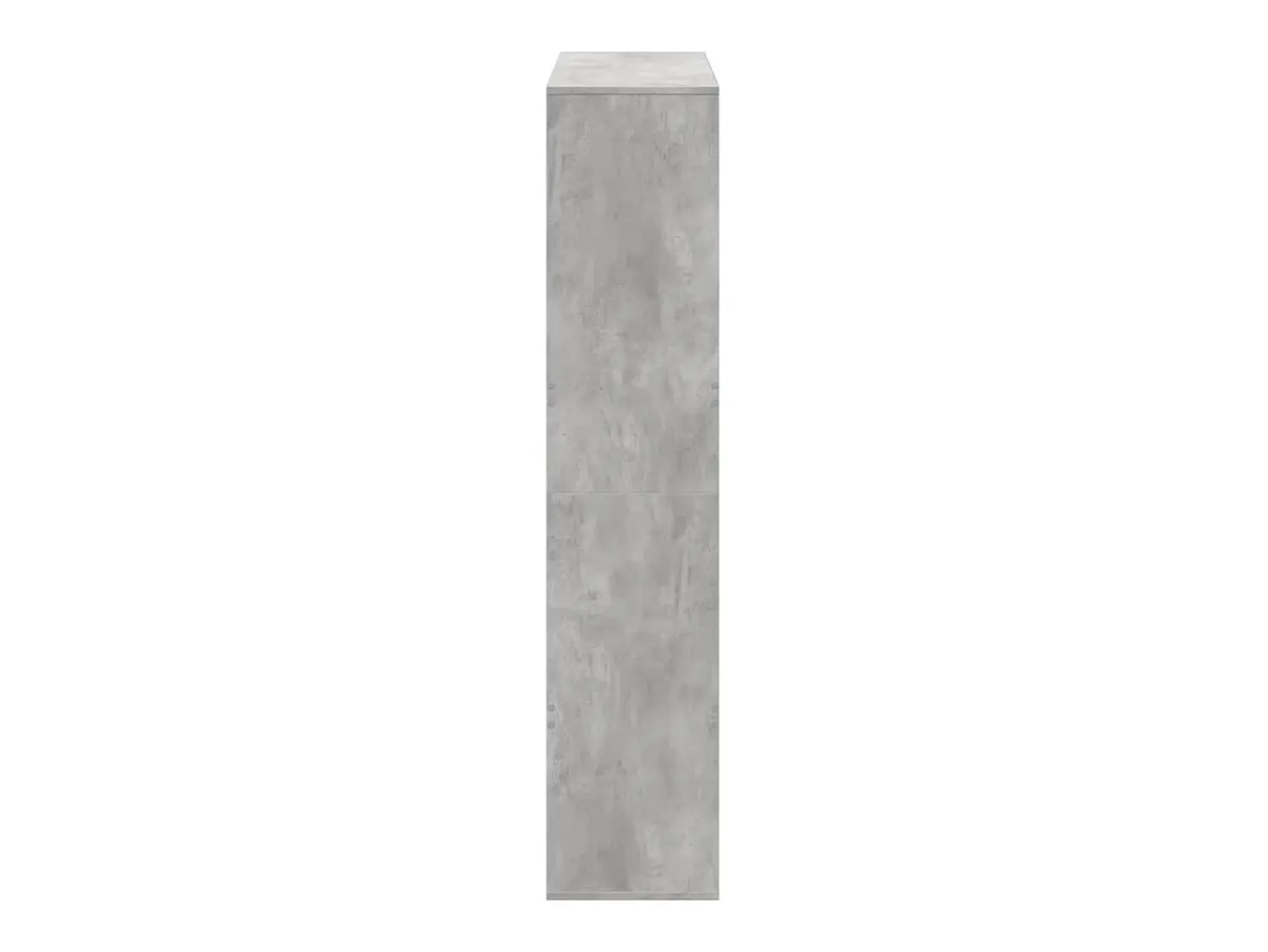 Biblioteca*vidaxl Estante 100x33x156,5 cm derivados de madeira cimento Cinzento