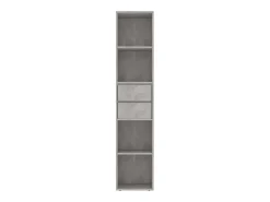 Biblioteca| Estante 36x30x171 cm derivados de madeira cimento PT618741 Cinzento