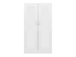 Vitrina|vidaxl Estante 82,5x30,5x150 cm derivados de madeira brilhante Branco