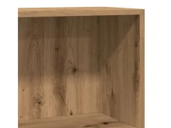vidaxl Estante 60x24x76 cm derivados de madeira carvalho artisiano^ Biblioteca