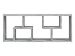 Best Estante 36x16x90 cm derivados de madeira sonoma PT681495 Cinzento