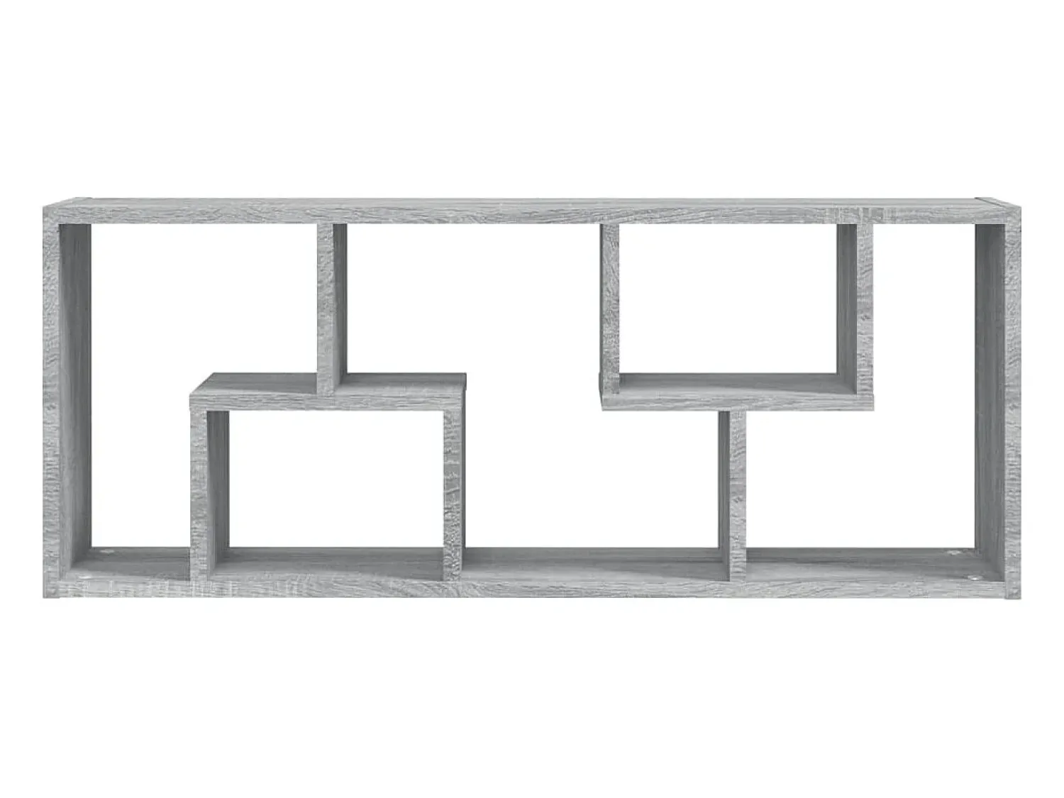 Best Estante 36x16x90 cm derivados de madeira sonoma PT681495 Cinzento