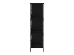 New Estante 78,5x33x117,5 cm derivados de madeira PT102647 Preto