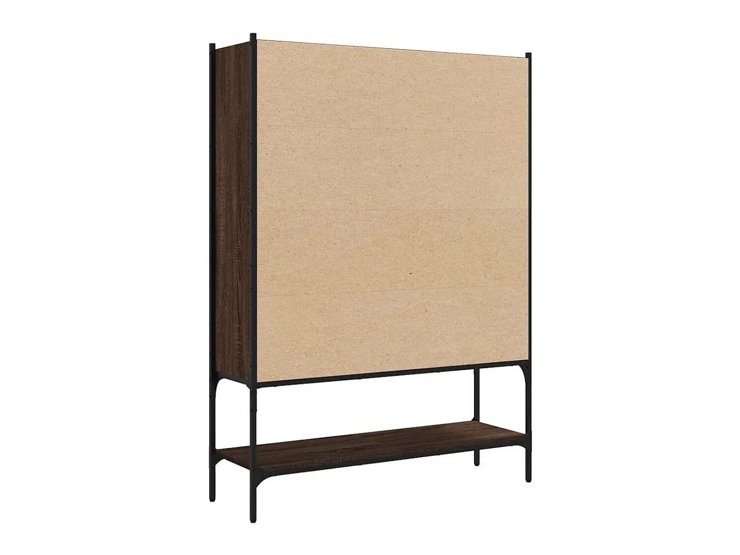 New vidaxl Estante 102x30x141,5 cm derivados de madeira carvalho Castanho