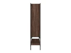 New vidaxl Estante 102x30x141,5 cm derivados de madeira carvalho Castanho