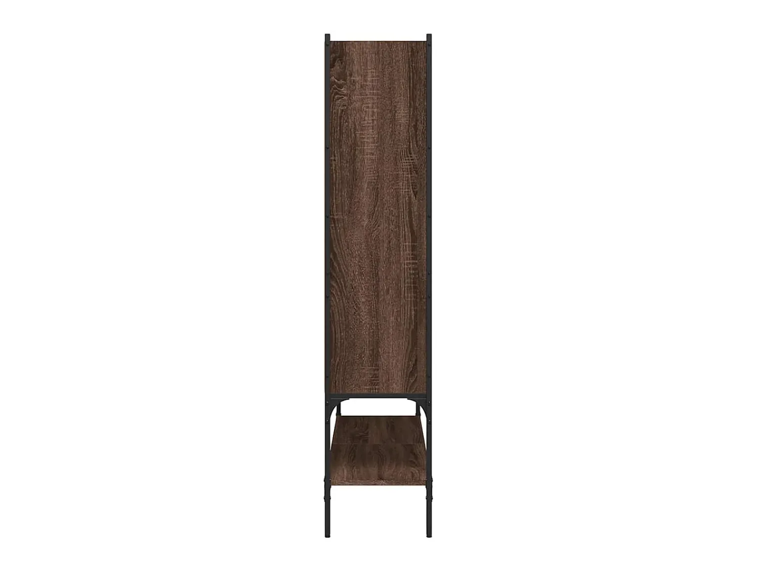 New vidaxl Estante 102x30x141,5 cm derivados de madeira carvalho Castanho