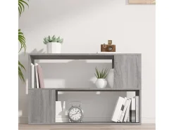 Discount Estante 100x24x63 cm derivados de madeira sonoma PT276649 Cinzento