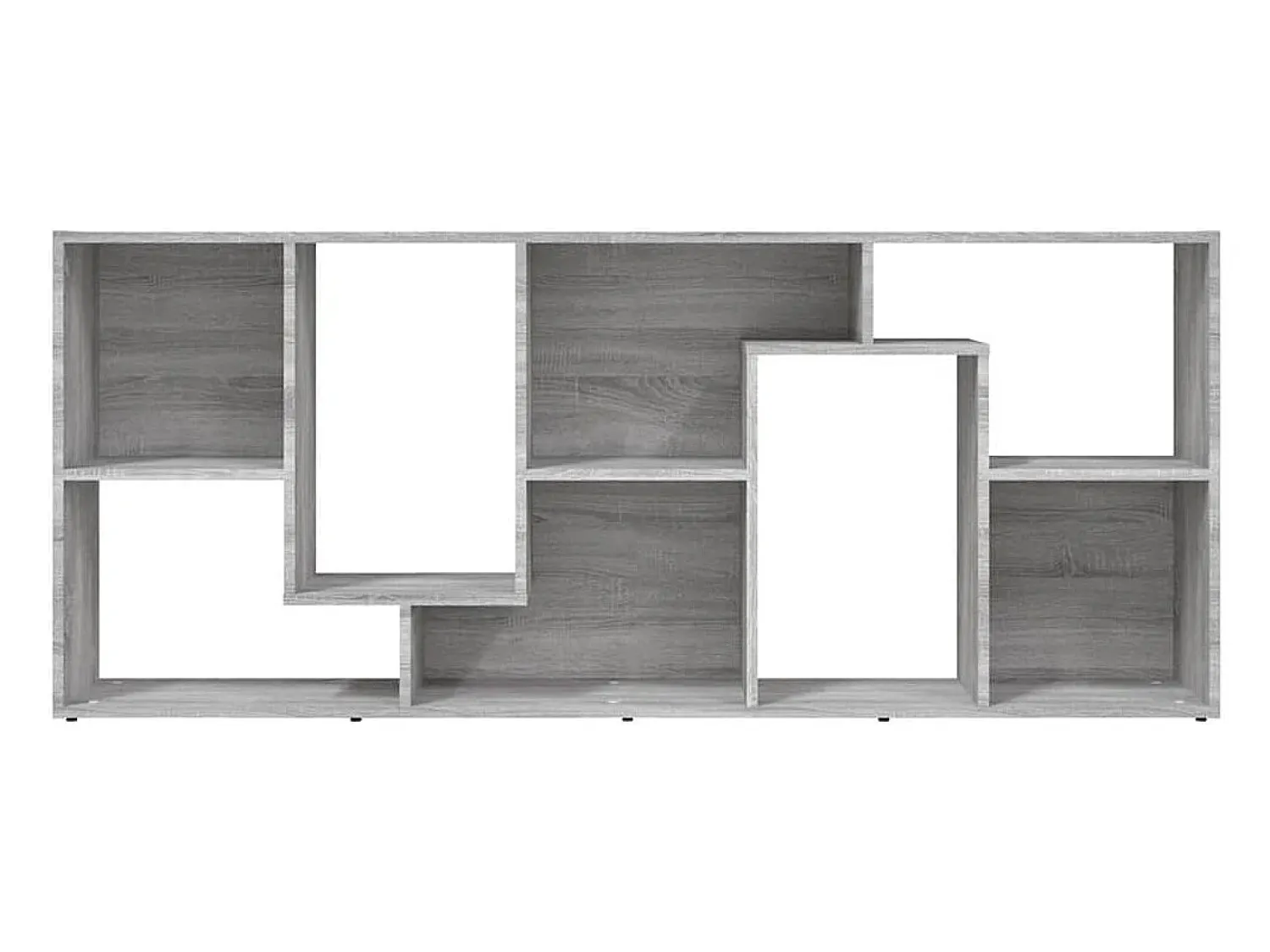 Vitrina*vidaxl Estante 67x24x161 cm derivados de madeira sonoma cinza Cinzento