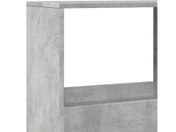vidaxl Estante 100x33x155,5 cm derivados de madeira cimento^ Biblioteca