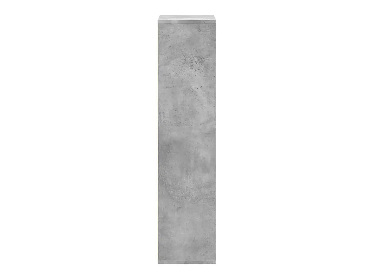 vidaxl Estante 50x25x105 cm derivados de madeira cimento^ Biblioteca