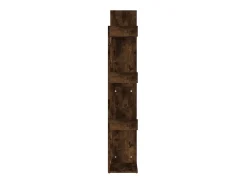 Outlet Estante 48x25,5x140 cm derivados de madeira carvalho fumado PT400544 Castanho