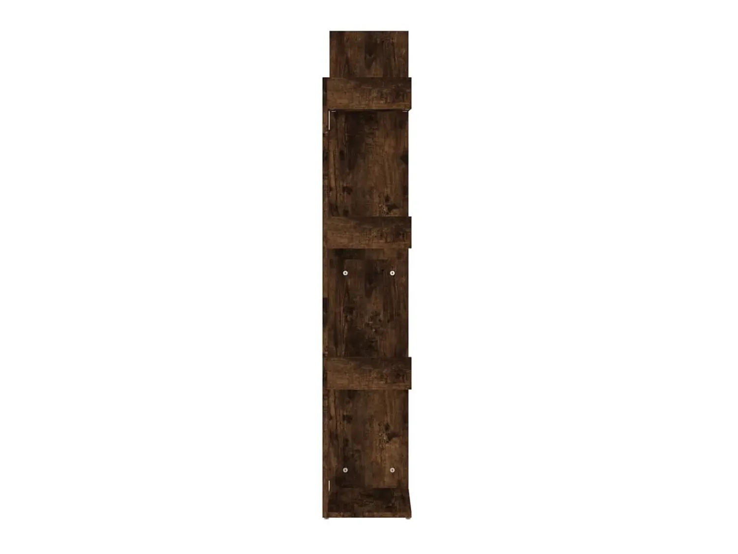 Outlet Estante 48x25,5x140 cm derivados de madeira carvalho fumado PT400544 Castanho