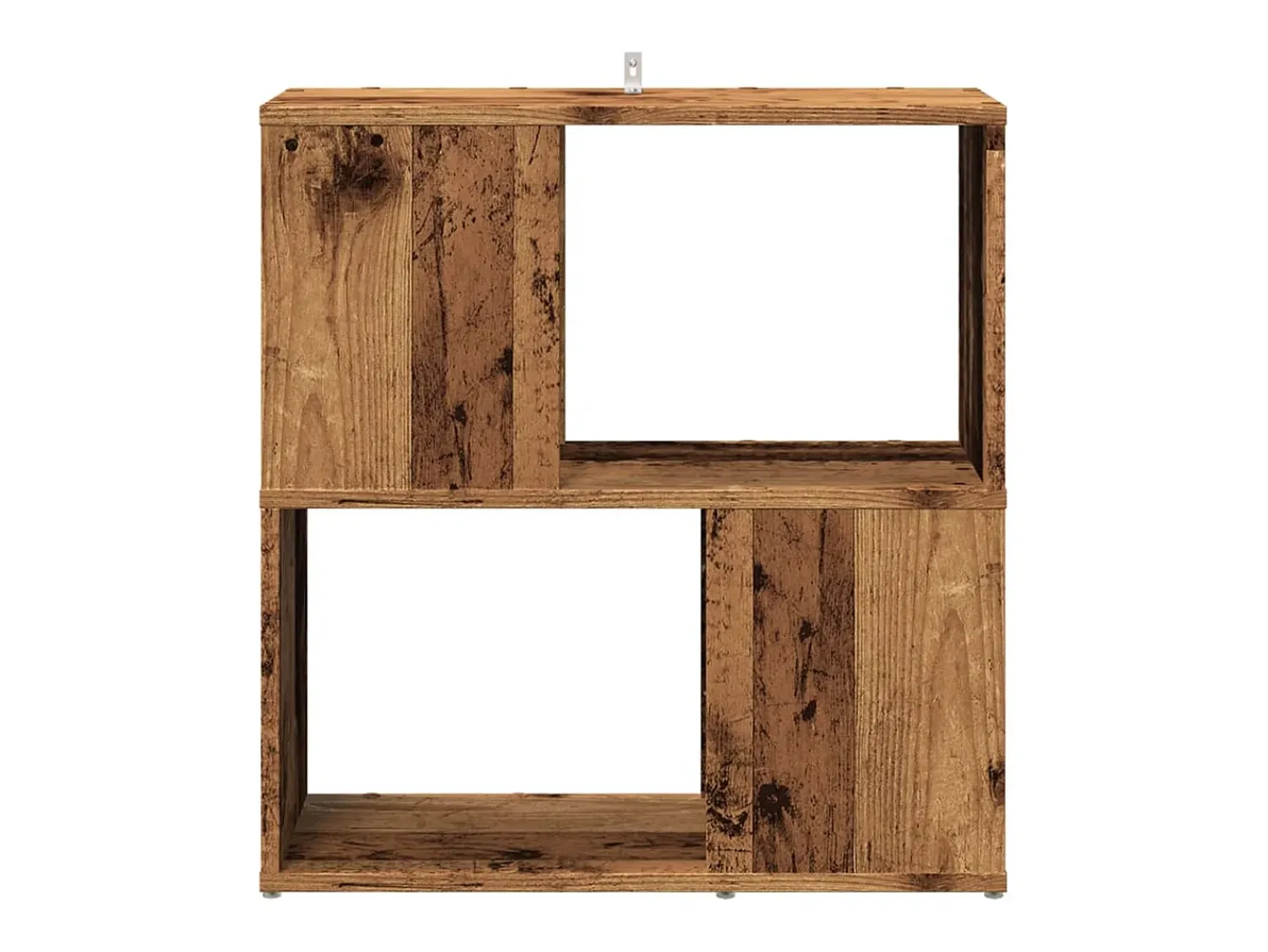 Biblioteca|vidaxl Estante 60x24x63 cm derivados de madeira madeira velha Castanho