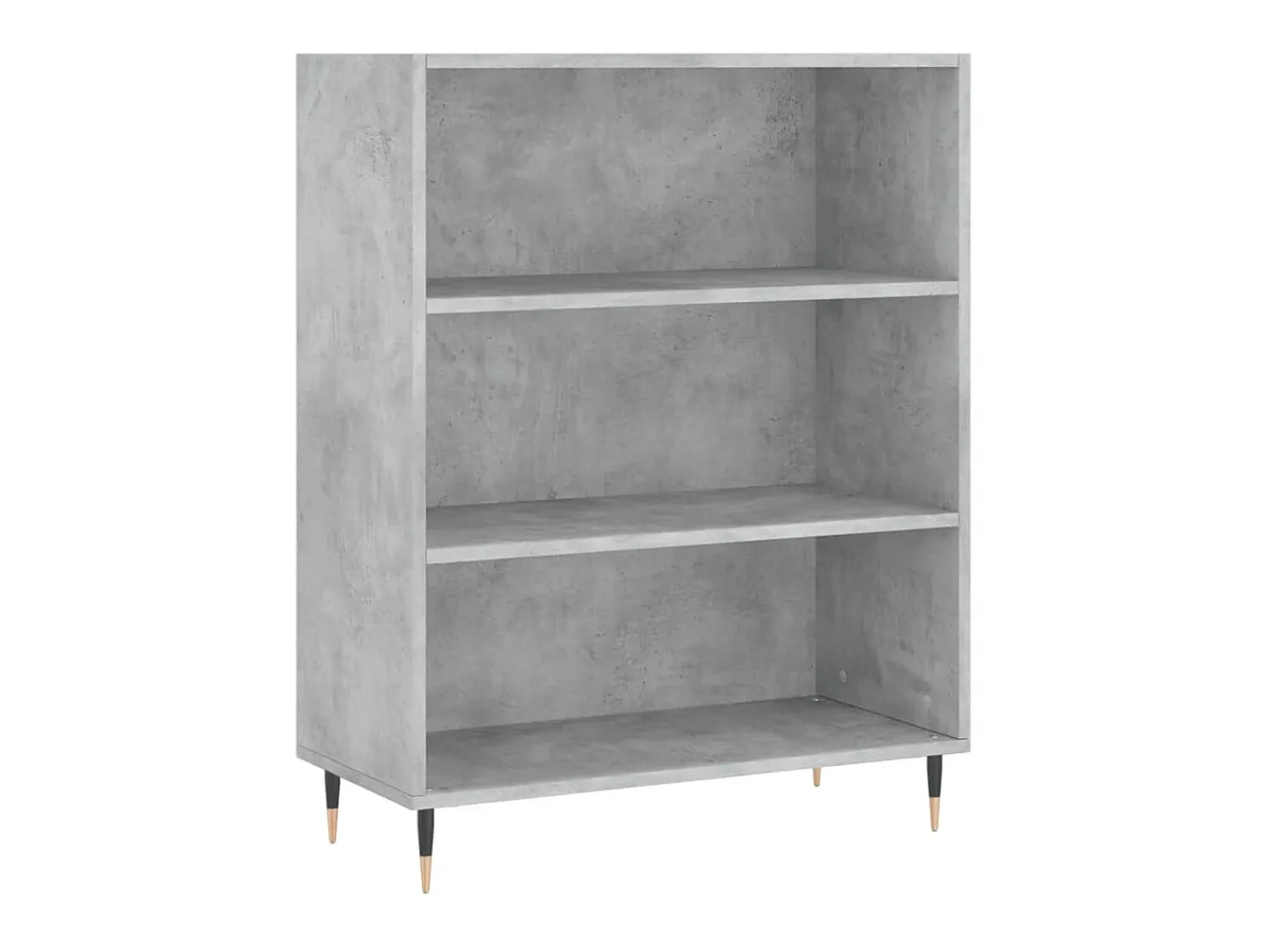 Best Estante 69,5x32,5x90 cm derivados de madeira cinzento cimento PT647733 Castanho