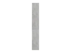Vitrina|vidaxl Estante 67x24x161 cm derivados de madeira cimento Cinzento