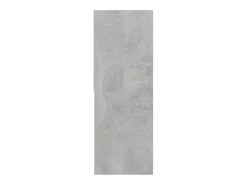 Vitrina|vidaxl Estante 67x24x161 cm derivados de madeira cimento Cinzento
