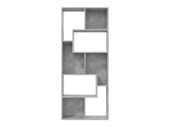 Vitrina|vidaxl Estante 67x24x161 cm derivados de madeira cimento Cinzento