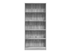 Online vidaxl Estante 80x24x176 cm derivados de madeira sonoma Cinzento