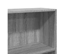 Online vidaxl Estante 80x24x176 cm derivados de madeira sonoma Cinzento