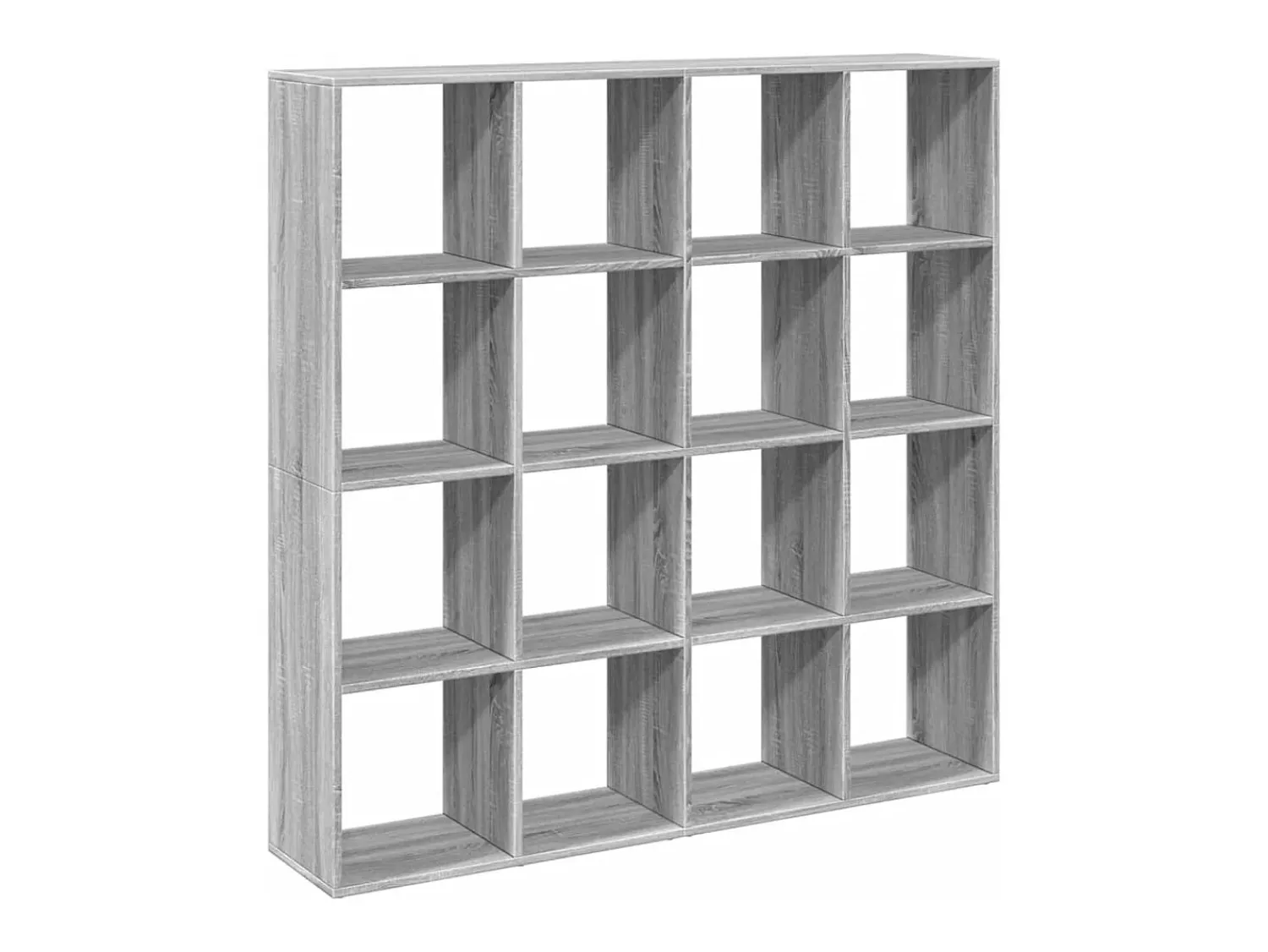 Biblioteca|vidaxl Estante 137,5x29x137,5 cm derivados de madeira sonoma Cinzento