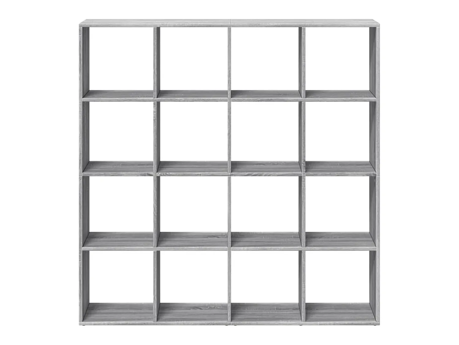 Biblioteca|vidaxl Estante 137,5x29x137,5 cm derivados de madeira sonoma Cinzento