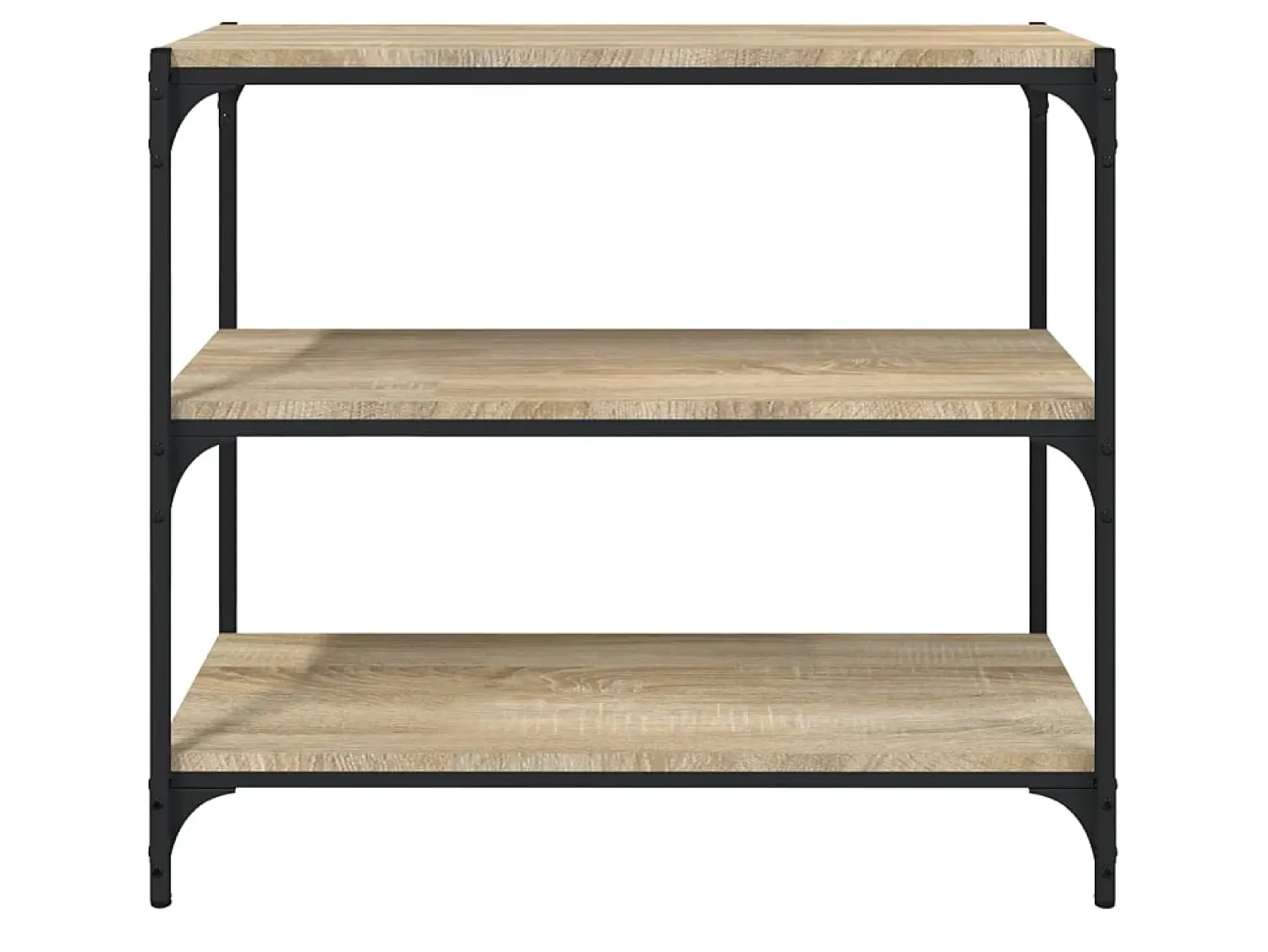 Hot Estante 80x33x70,5 cm derivados de madeira/aço carvalho sonoma PT809222 Castanho