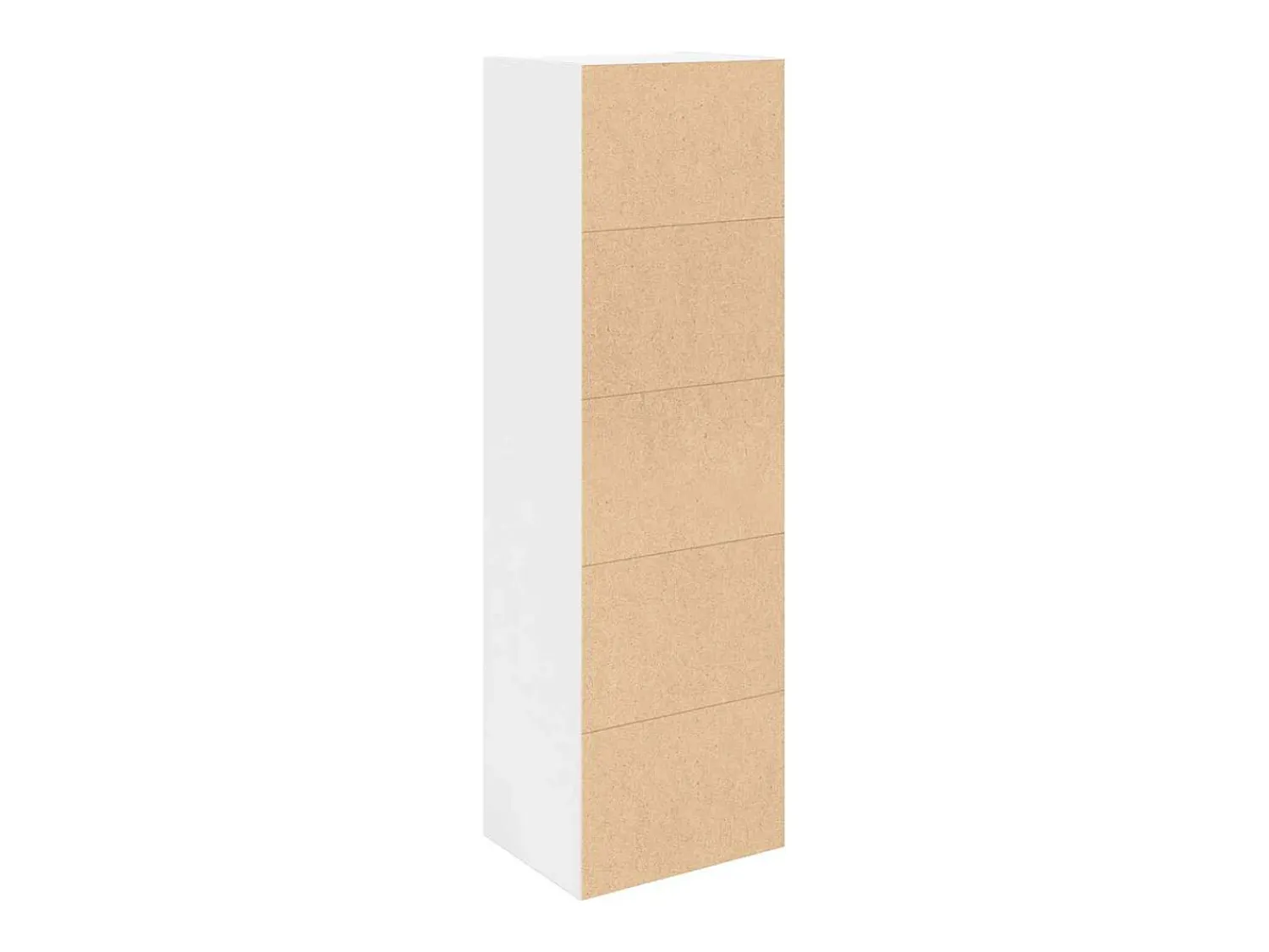 Biblioteca|vidaxl Estante 31x24x102 cm derivados de madeira Branco