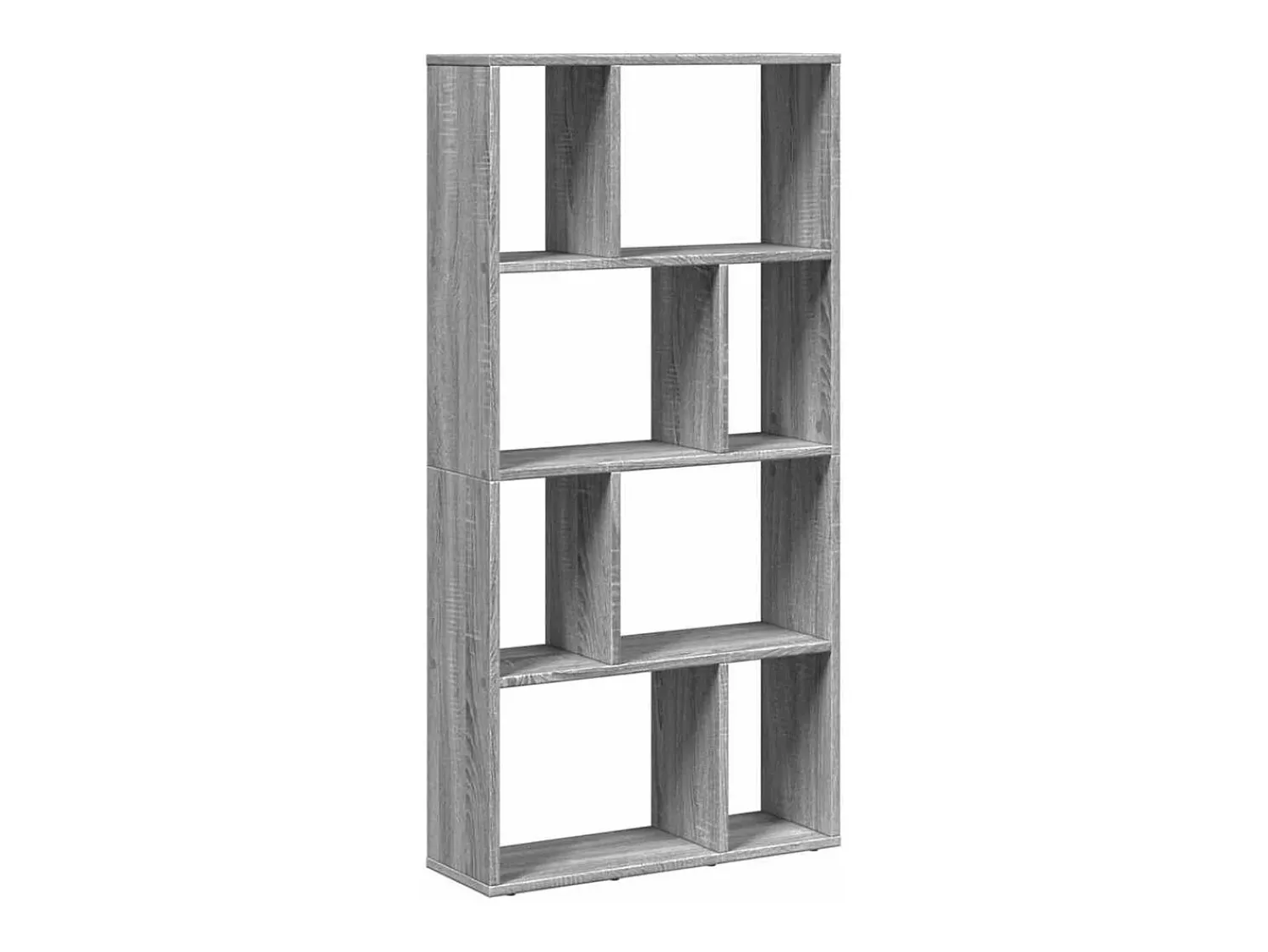 Biblioteca*vidaxl Estante 60x20x120,5 cm derivados de madeira sonoma Cinzento
