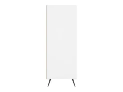 Biblioteca* Estante 69,5x32,5x90 cm derivados de madeira branco PT415521 Castanho