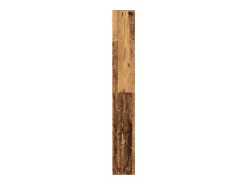 Biblioteca*vidaxl Estante 40x24x176 cm derivados de madeira madeira velha Castanho