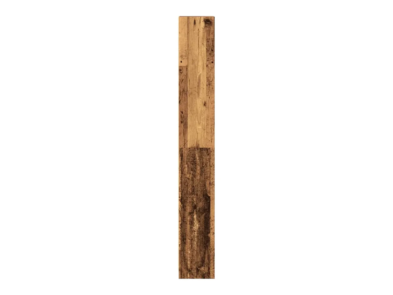 Biblioteca*vidaxl Estante 40x24x176 cm derivados de madeira madeira velha Castanho