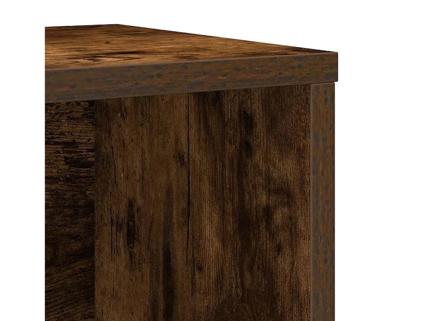 Biblioteca|vidaxl Estante 60x24x85 cm derivados de madeira carvalho fumado Castanho