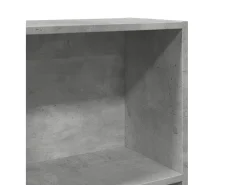 Biblioteca|vidaxl Estante 40x24x109 cm derivados de madeira cimento Cinzento