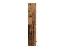 Outlet vidaxl Estante 31x24x127 cm derivados de madeira madeira velha Castanho