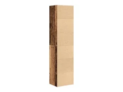 Outlet vidaxl Estante 31x24x127 cm derivados de madeira madeira velha Castanho